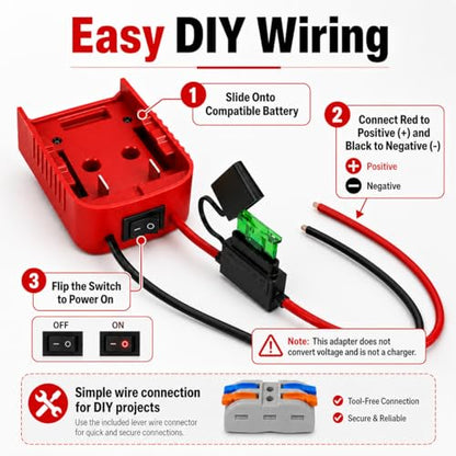 Battery Adapter Compatible with Craftsman 20V MAX Batteries