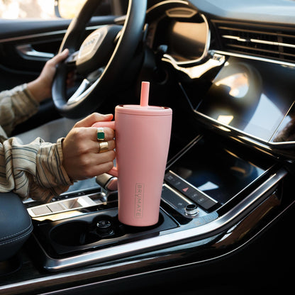 Era 20 oz Tumbler with Handle and Straw (Lilac Dusk / 19.9 Ounces)