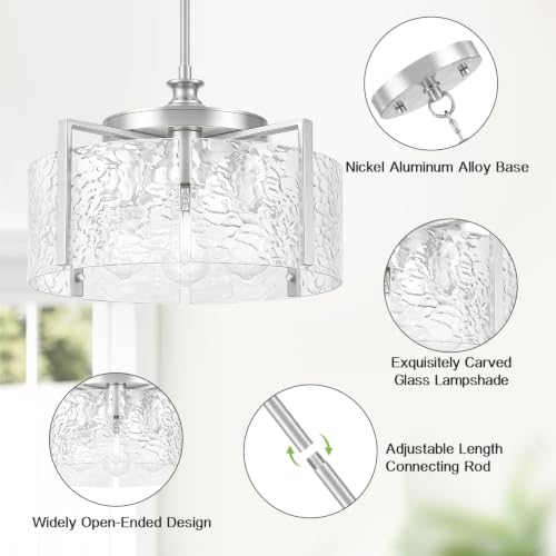 16" Modern Chandeliers for Dining Room Foyer Lighting Fixtures
