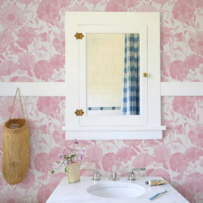 Wallpaper Peel and Stick Boho Floral Contact Paper Removable Self Adhesive Waterproof Wall Paper for Cabinets Bedroom Decorative