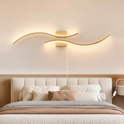 Modern Plug in Wall Sconce