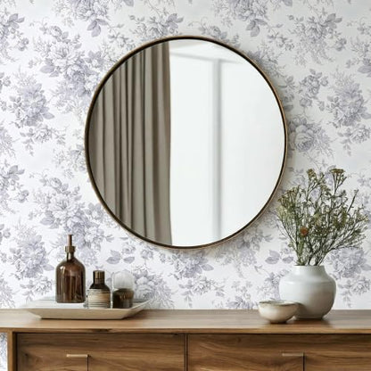 Floral Peel and Stick Wallpaper Vintage Flower Contact Paper