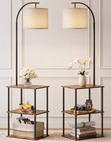 Floor Lamp with Table 2 Pack
