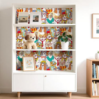 Cute Dog Wallpaper Peel and Stick Wall Paper