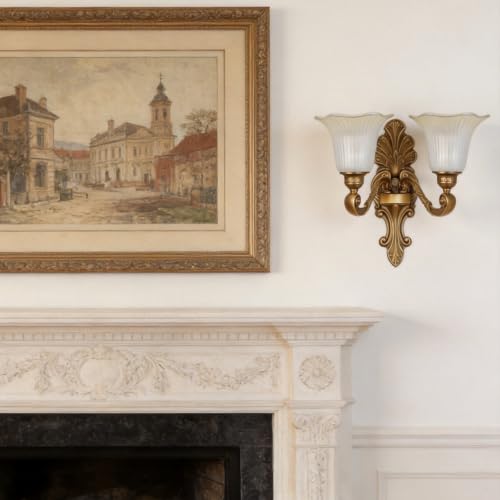 Vintage Double Arm Wall Sconce