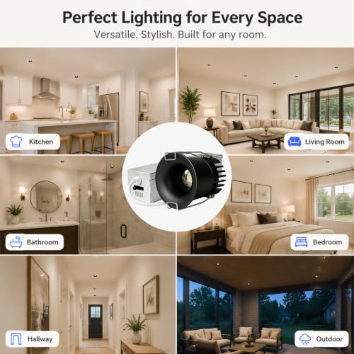 LED Recessed Lighting with Junction Box LED Downlight