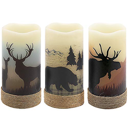 Flameless Flickering Led Candles with 6H Timer