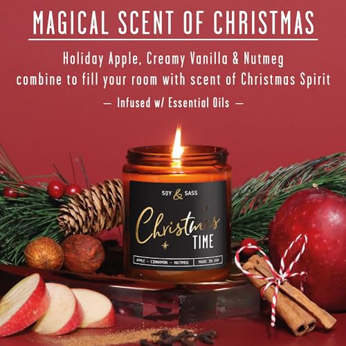Fall Candles and Christmas Candles
