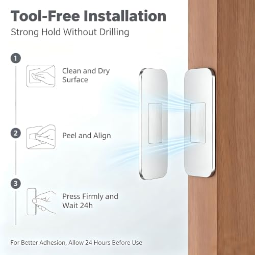 12 Pack Magnetic Cabinet Door Catch