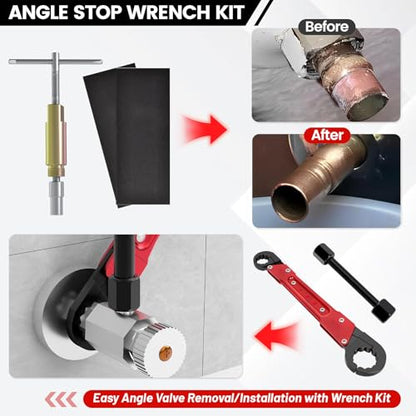 6 Pcs Plumbing Tools Kit