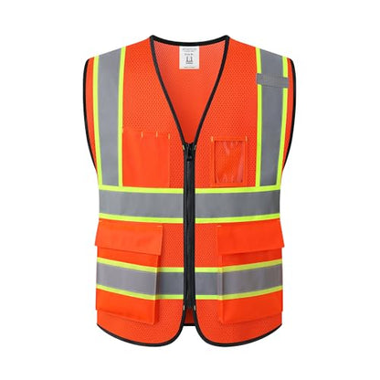 Safety Vest for Men Women Reflective Construction Vest