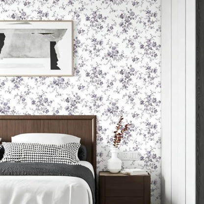 Floral Peel and Stick Wallpaper Vintage Floral Contact Paper