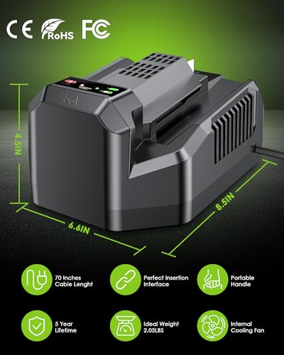 Replacement Battery Charger for EGO 56V Battery