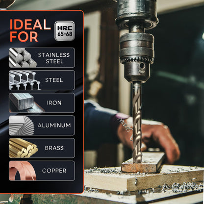 Metal Drill Bit Set (M35 13PCS Metric)