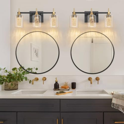 Modern Bathroom Vanity Light with 3 Color Modes