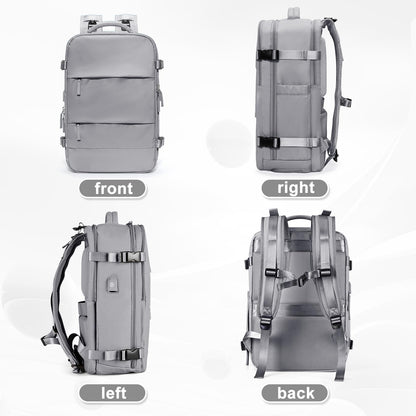 Travel Backpack For Women Men (Grey / 25 liters)