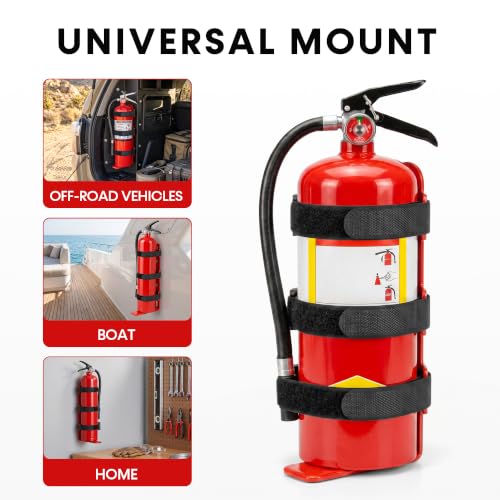 Quick Release Fire Extinguisher Mount Bracket for 2.5