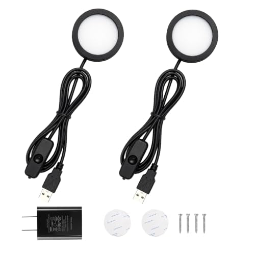 Puck Light Compact LED Under Cabinet Lighting for Indoor Use