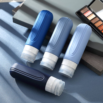 Travel Bottles for Toiletries (Blue-3oz)