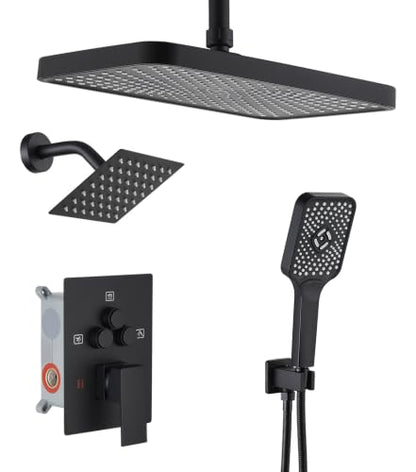 Shower Faucet Set With Handheld Shower Head