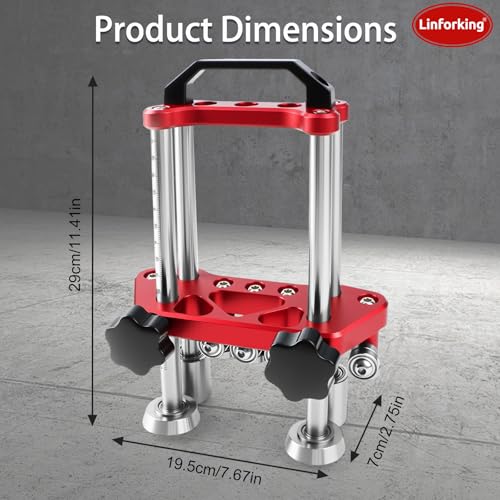 7in Sheet Metal Roller Bender (Red)