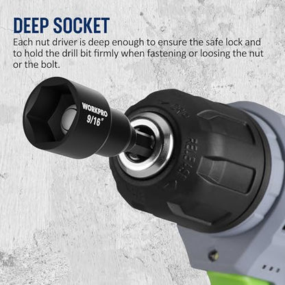 Magnetic Nut Driver Set and Bit