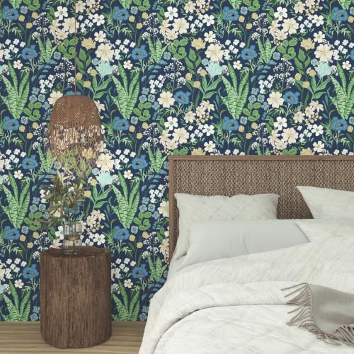 Floral Peel and Stick Wallpaper Floral Contact Paper Flower Wallpaper Peel and Stick Self Adhesive Wall Paper