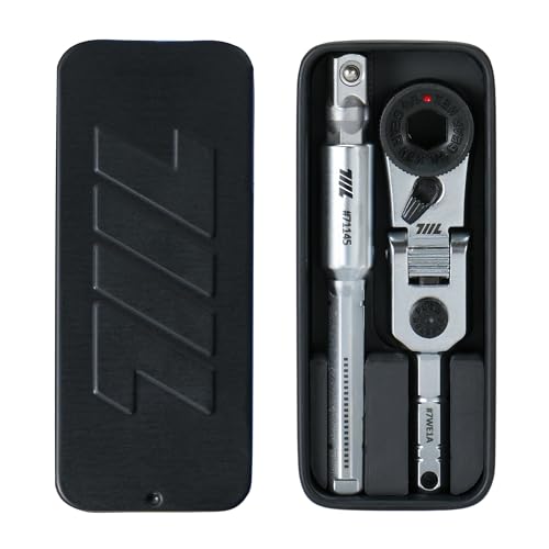 EDC Flex Head Ratchet Wrench with T