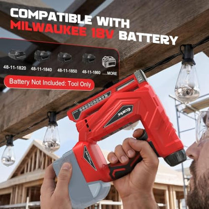 Cordless 2" Brad Nailer Compatible with Dewalt 20V Battery
