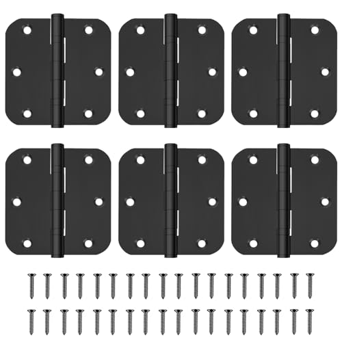 6 Pack Heavy Duty 3.5 Inch Stainless Steel Door Hinges