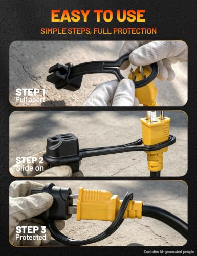 Extension Cord Plug Cover