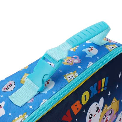 Lanky Box Favorite Characters Insulated Lunch Kit (Lanky Box Favorite Blue)