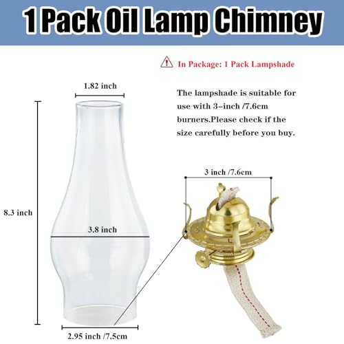 Oil Lamp Chimney Replacement