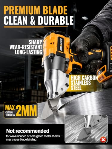 Cordless Metal Shears