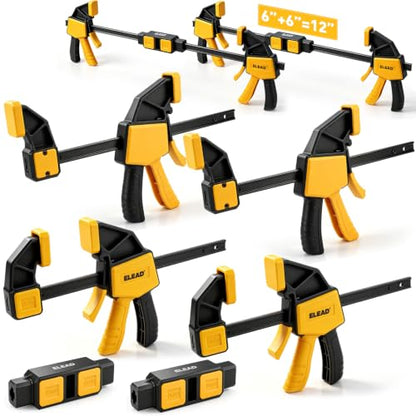 6" Mini Bar Clamps for Woodworking