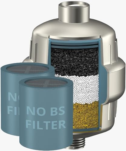 Shower Filter Extra Cartridge for Hard Water Chlorine Heavy Metals
