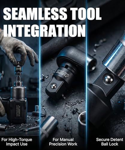 Impact Socket Adapter and Reducer Set