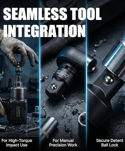 Impact Socket Adapter and Reducer Set