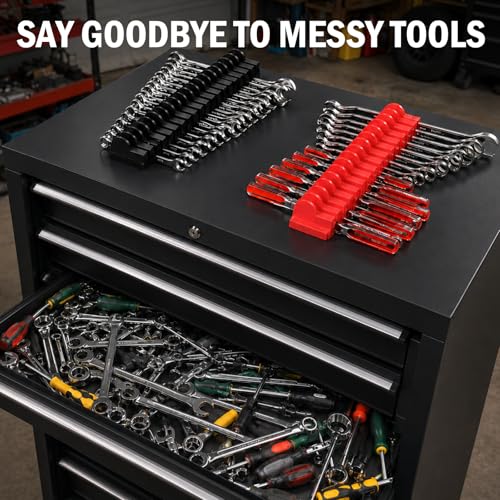 120 pcs Modular Wrench Organizers for Tool Box Drawer