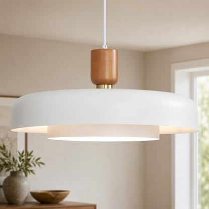 Mid Century Modern Pendant Light for Dining Room Bedroom Hallway Entryway