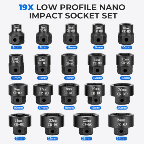 Low Profile Nano Impact Socket
