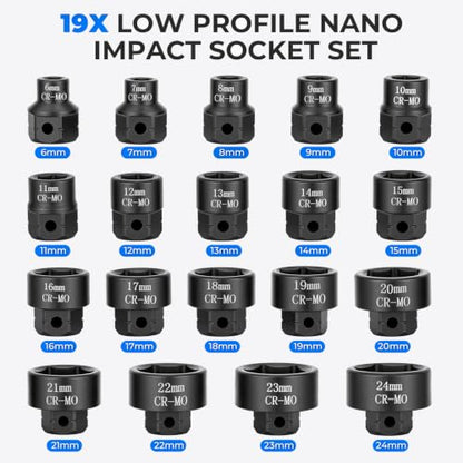Low Profile Nano Impact Socket
