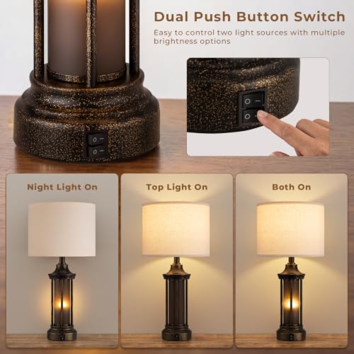 Farmhouse Table Lamps for Living Room