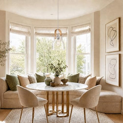 Hand Blown Glass Pendant Light