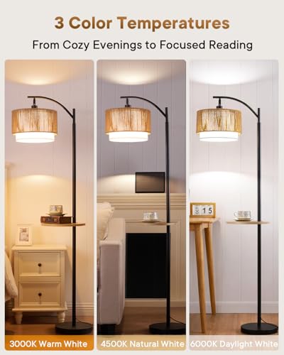 Floor lamp with Table