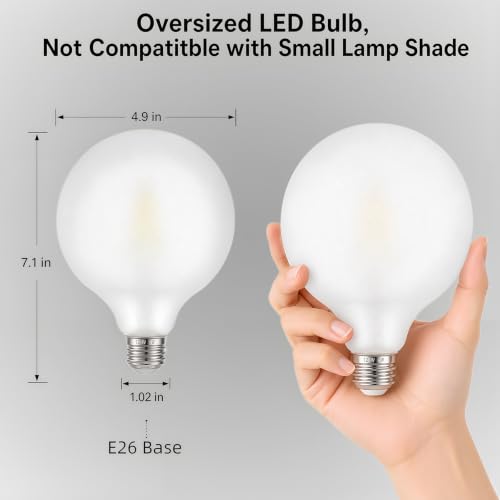 6W G125 Dimmable LED Light Bulb