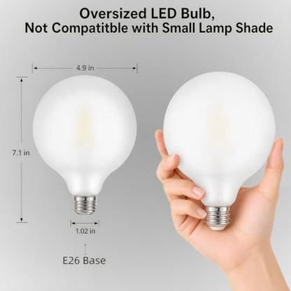 6W G125 Dimmable LED Light Bulb
