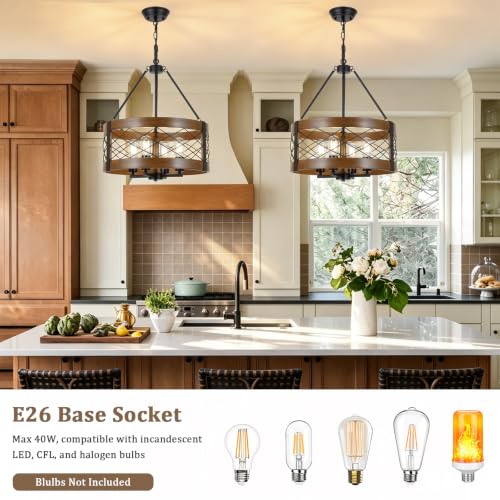 Farmhouse Chandelier for Dining Room