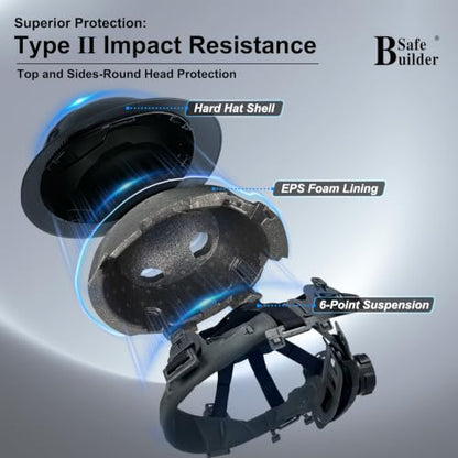Type II Hard Hats Full Brim ANSI and CSA Class E