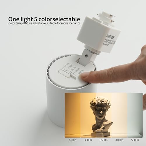 5 Color LED Track Lighting Heads H